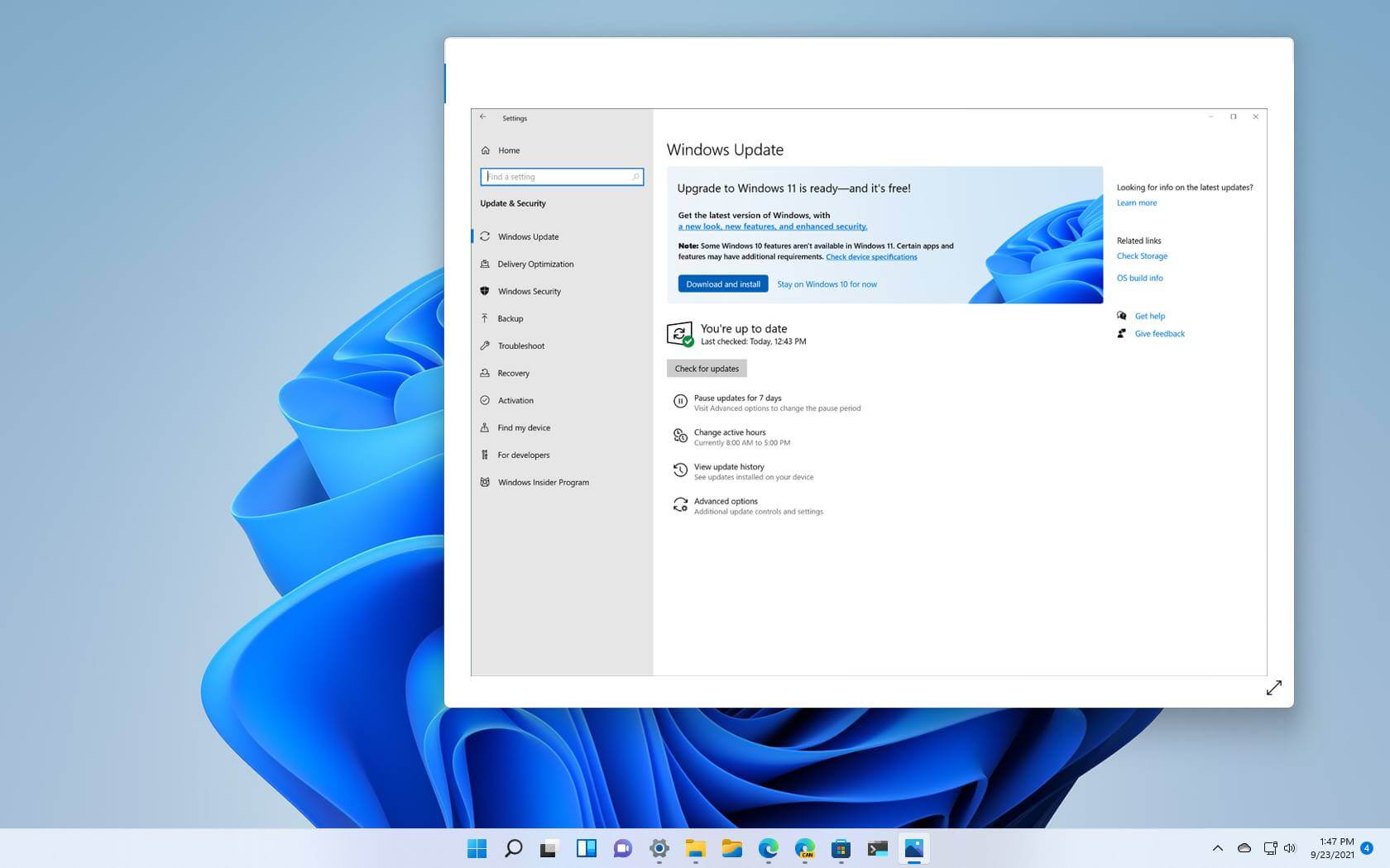Den slutliga versionen av Windows 11 klar för nedladdning i Release Preview Channel