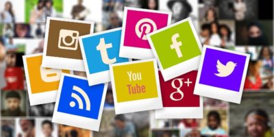 Säkerhetskopiering av sociala medier visas