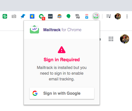 När du uppmanas ange din Gmail-adress och lösenord.
