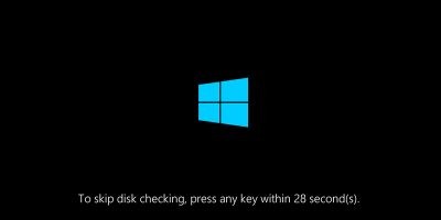 Hur man ändrar nedräkningstiden för Chkdsk i Windows