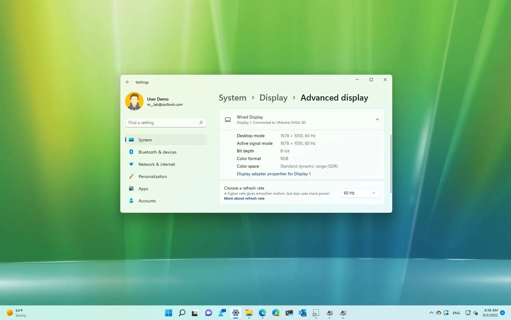 Windows 11 parantaa virkistystaajuutta usean näytön asetuksissa