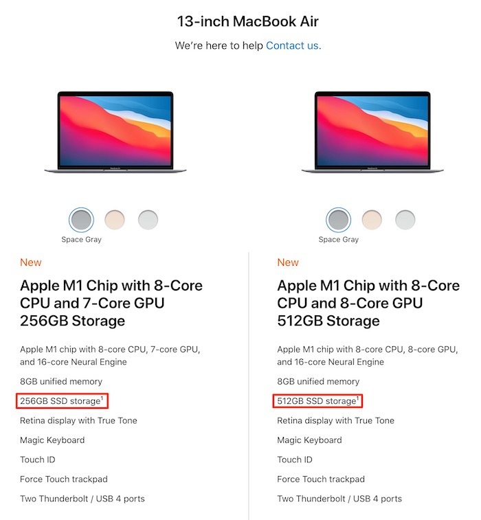 Hvor mye Mac-lagring Macbookair