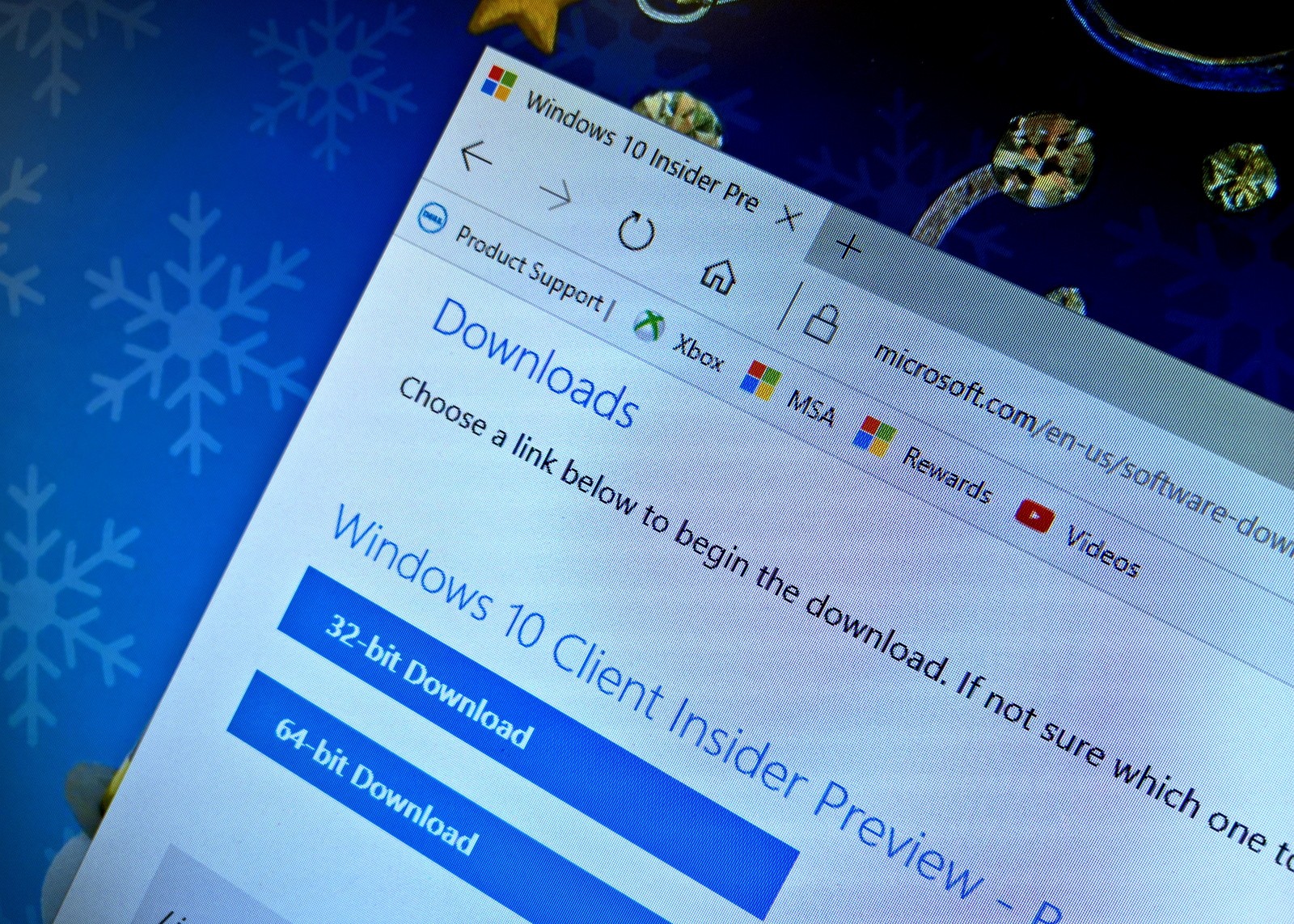 Last ned Windows 10 (bygg 19045.1826) Insider Preview ISO-fil