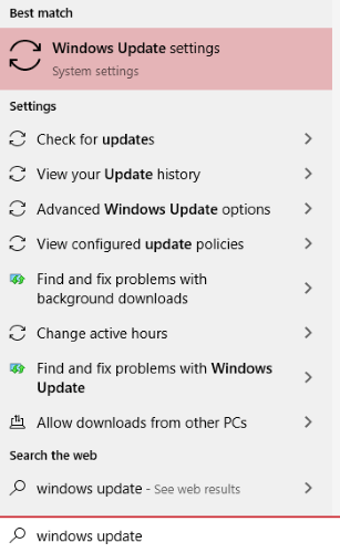 Ny Windows Update