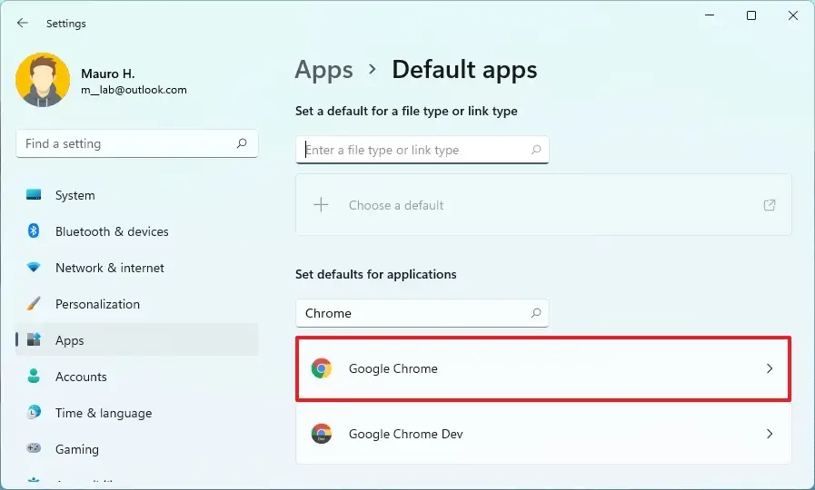 Kuinka tehdä Chromesta tai Firefoxista oletusselain Windows 11:ssä
