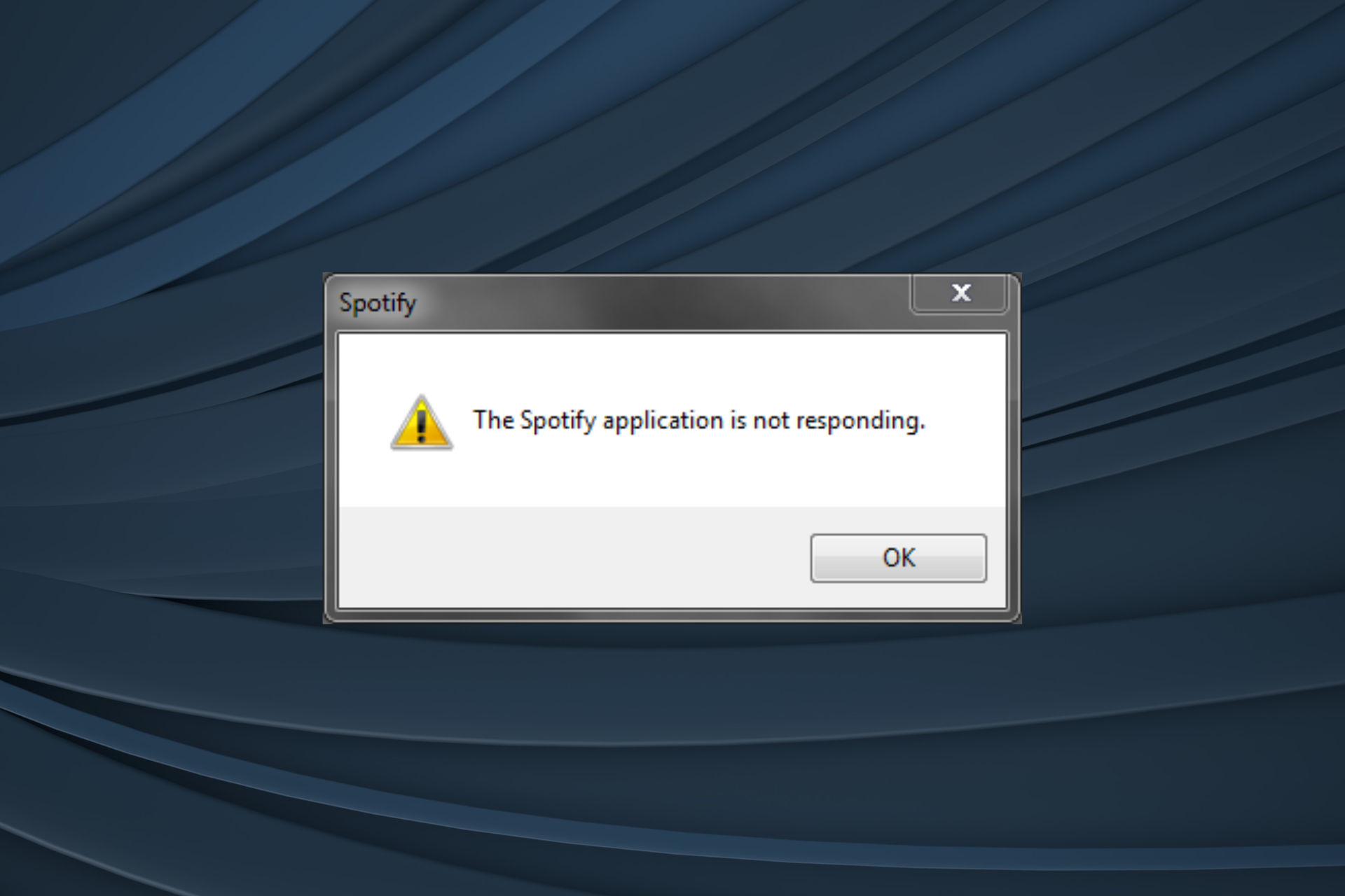 fixa att Spotify inte svarar på Windows