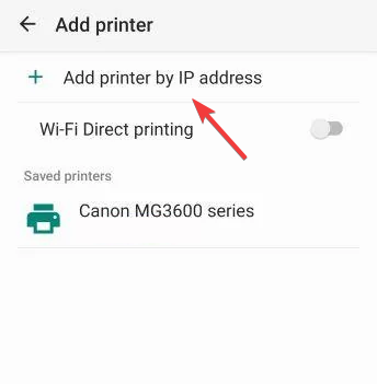 Lisää tulostin IP-osoitteen mukaan korjataksesi tulostimeni, eikä puhelin saa yhteyttä