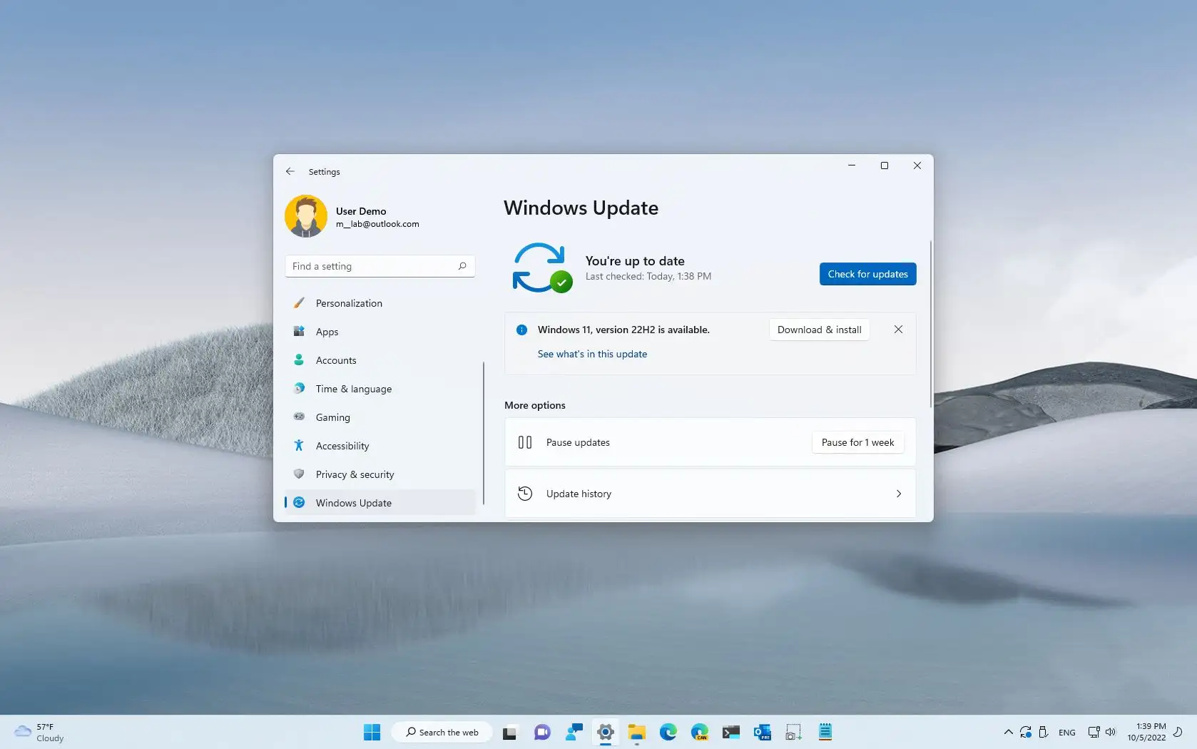Windows 11 22H2-oppgradering utvides til flere datamaskiner
