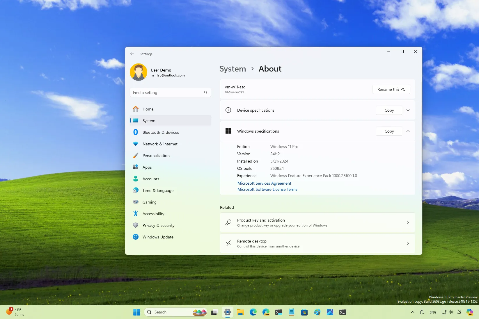 Windows 11 24H2 -kehitys on valmistajille lähes valmis