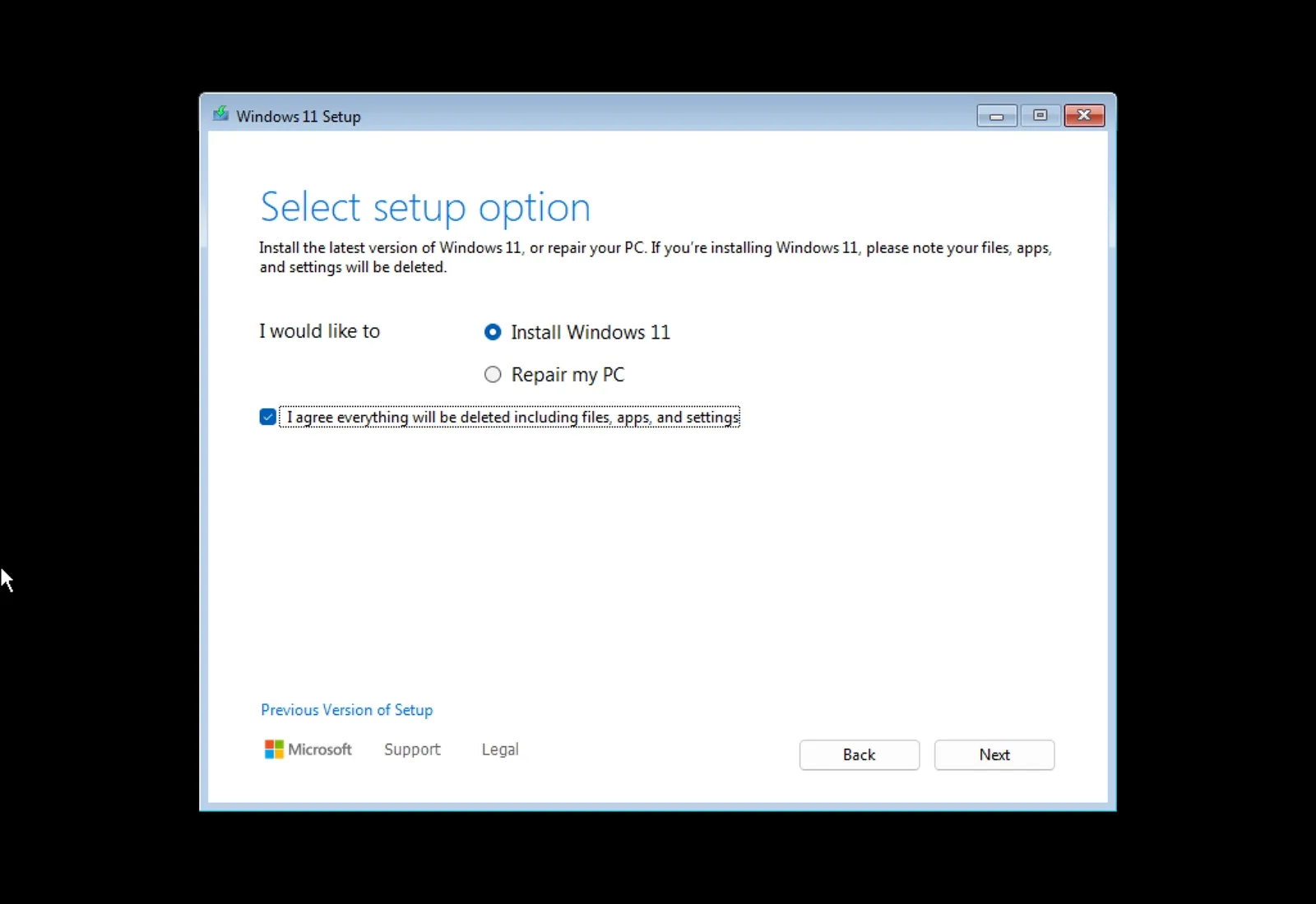 Windows 11 24H2:n puhdistaminen (esikatselu)