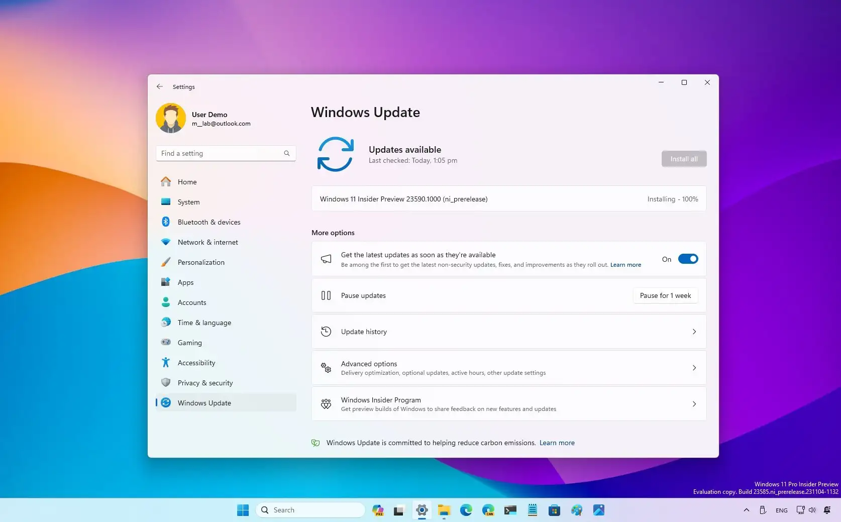 Windows 11 build 23590 parantaa Narratoria, Sharingia ja poistaa Step Recorderin käytöstä